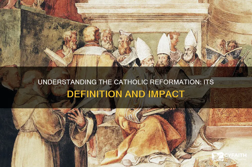 what is the definition of catholic reformation