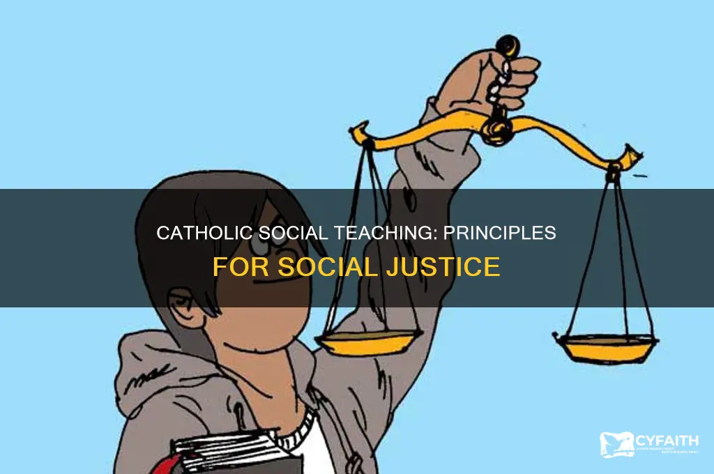 what is the definition of catholic social teaching