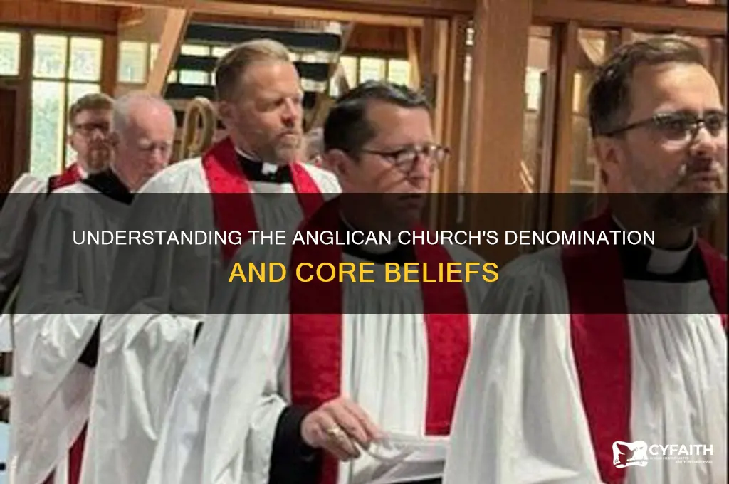 what is the denomination of the anglican church