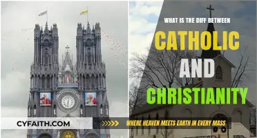 Catholic vs. Christianity: What's the Difference?