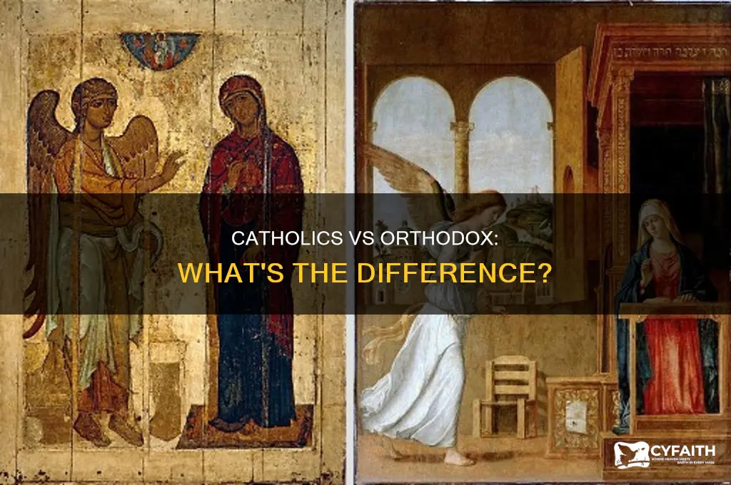 what is the diffence between catholics and othidox