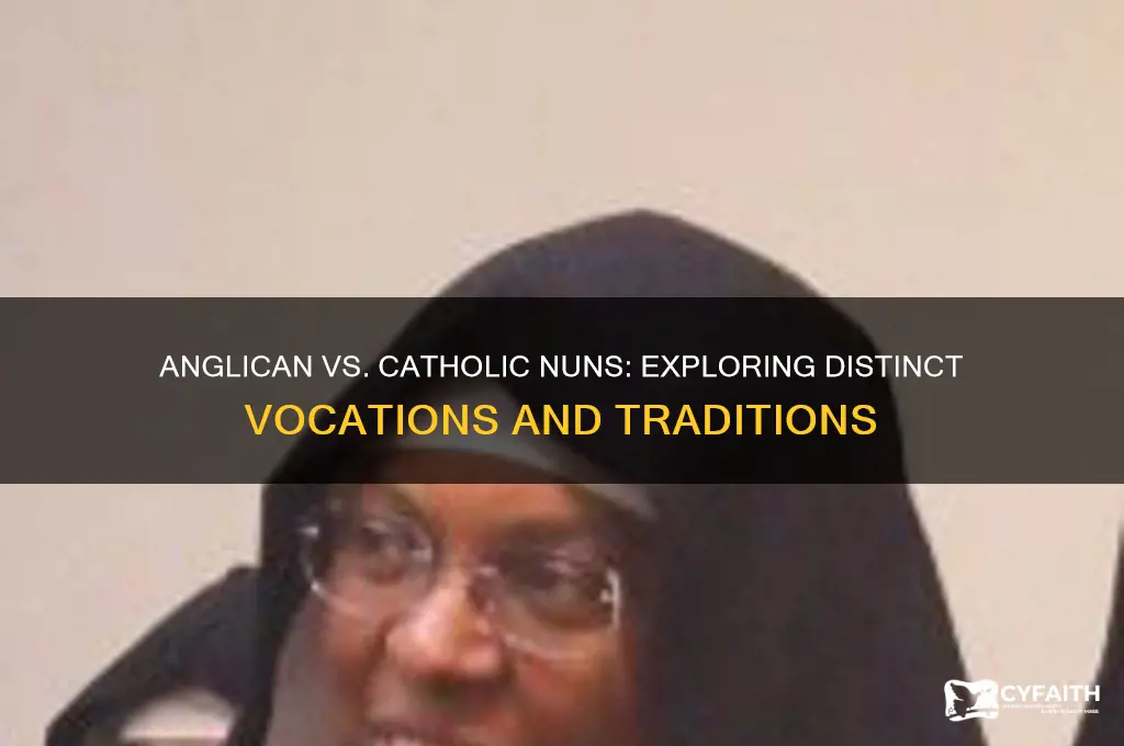 what is the difference between anglican and catholic nuns
