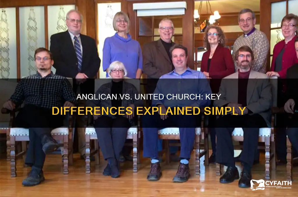 what is the difference between anglican and united church