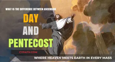 Exploring the Distinct Celebrations of Ascension Day and Pentecost