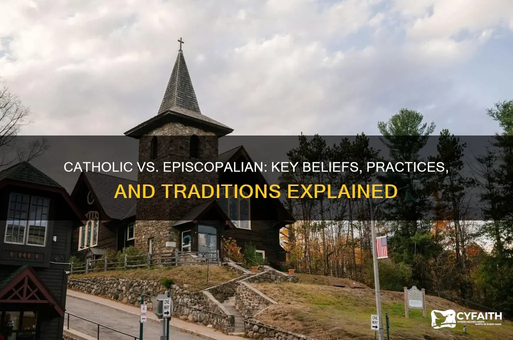 what is the difference between catholic and episcopalian
