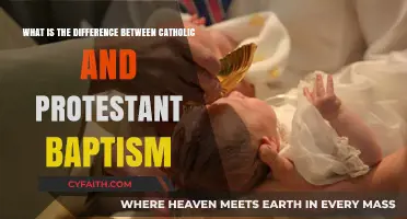 Exploring the Sacred Rite: Catholic vs. Protestant Baptism