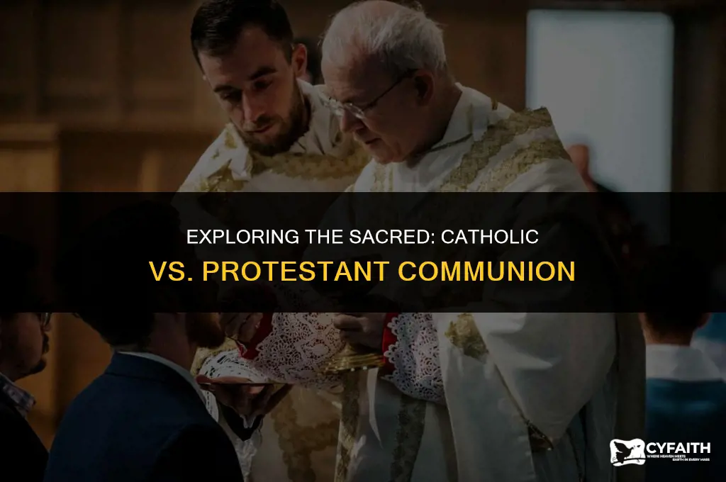 what is the difference between catholic and protestant communion