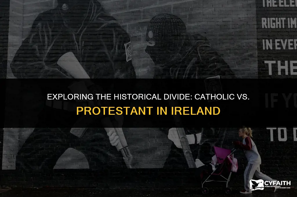 what is the difference between catholic and protestant in ireland
