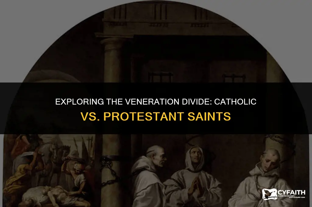 what is the difference between catholic and protestant saints