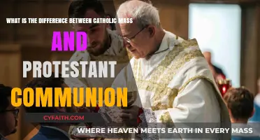 Exploring the Sacred: Catholic Mass vs. Protestant Communion