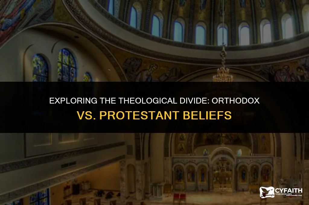 what is the difference between eastern orthodox and protestant