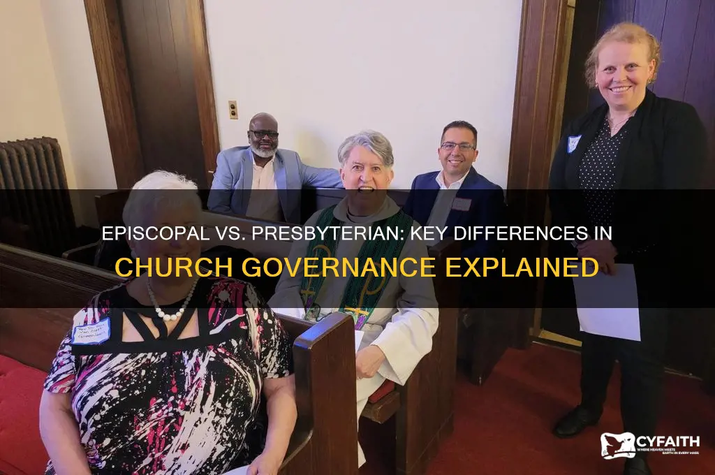what is the difference between episcopal and presbyterian