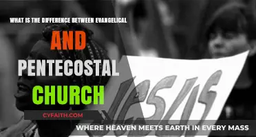 Exploring the Theological Distinctions: Evangelical vs. Pentecostal Churches