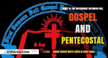 Exploring the Theological Distinctions: Full Gospel vs. Pentecostal