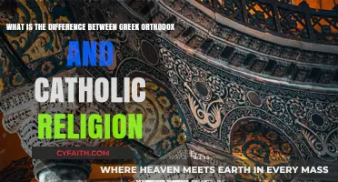 Greek Orthodox vs. Catholic: Key Differences in Beliefs and Practices