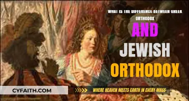 Greek Orthodox vs. Jewish Orthodox: Key Beliefs, Practices, and Traditions Compared