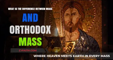 Orthodox vs. Mass: Understanding the Liturgical Differences and Traditions
