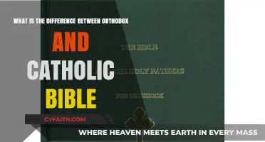 Orthodox vs. Catholic Bible: Key Differences in Scripture and Tradition