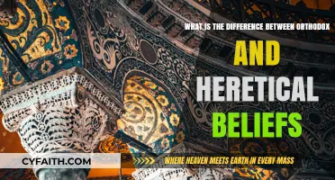 Orthodox vs. Heretical: Understanding the Divide in Religious Beliefs