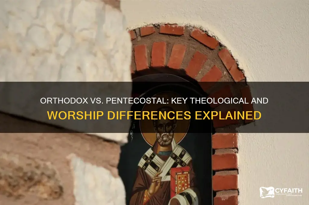 what is the difference between orthodox and pentecostal
