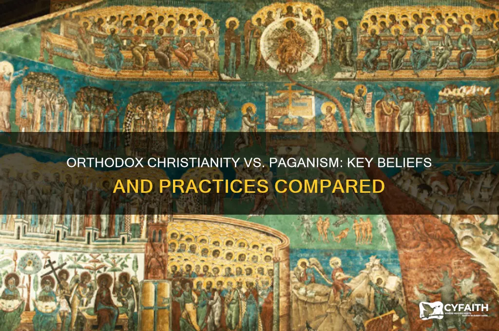 what is the difference between orthodox christianity and paganism