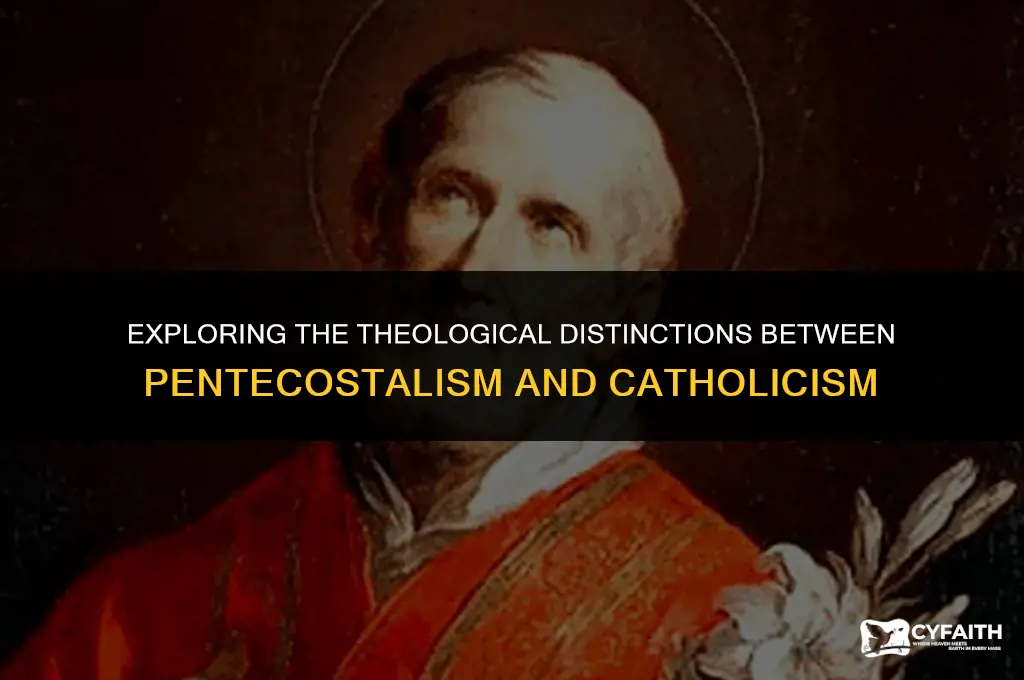 what is the difference between pentecost and catholic
