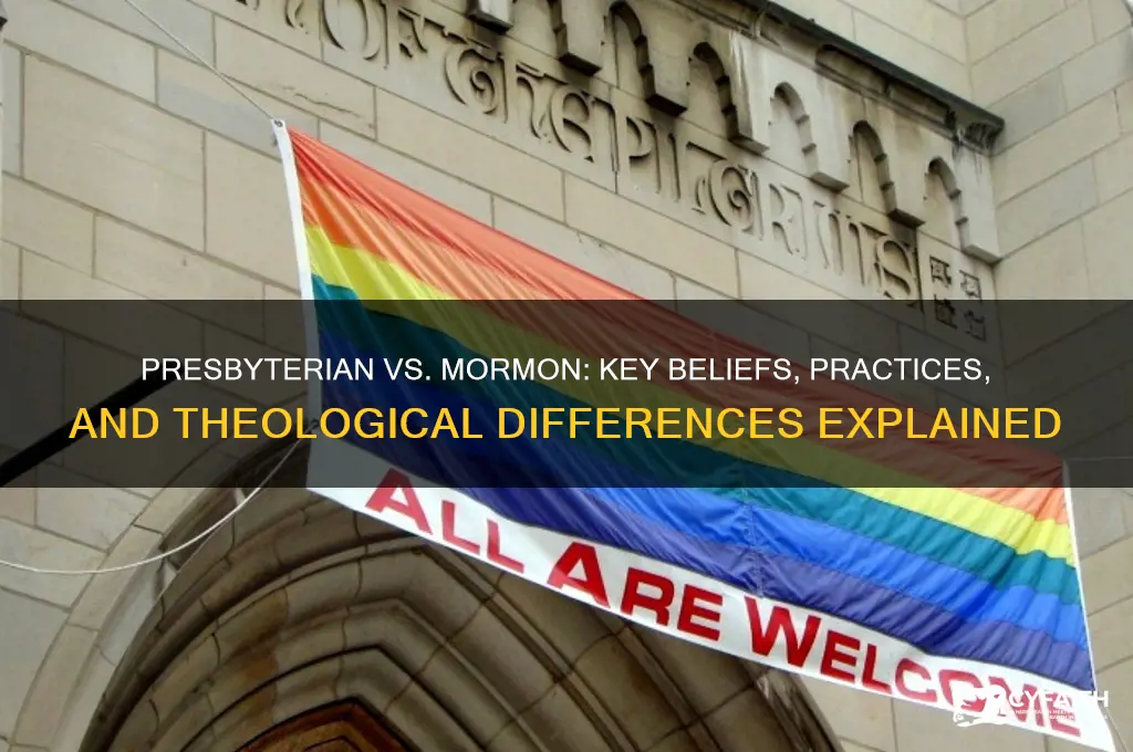 what is the difference between presbyterian and mormon