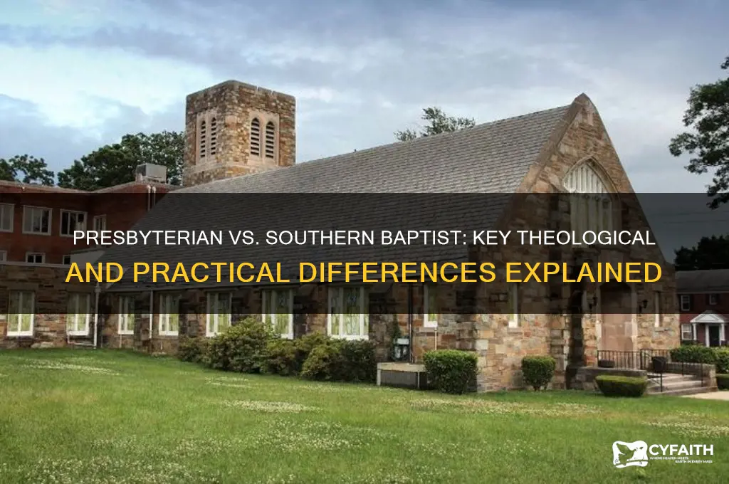 what is the difference between presbyterian and southern baptist