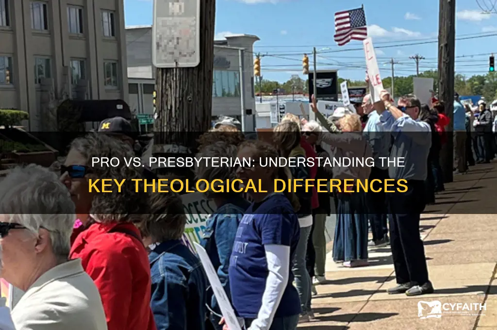 what is the difference between pro and presbyterian