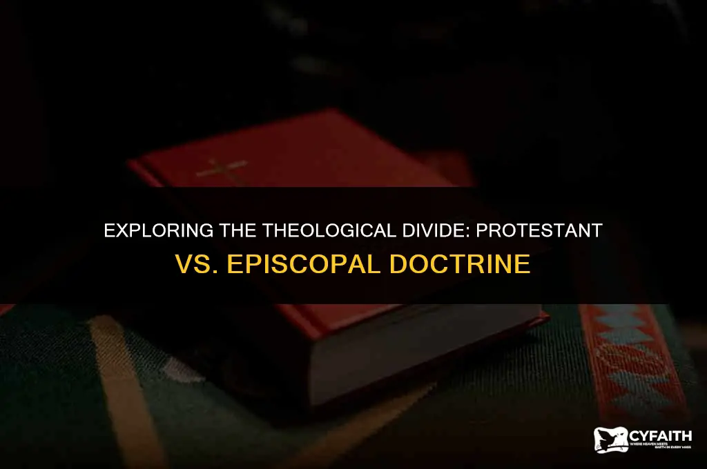 what is the difference between protestant and episciple doctrine