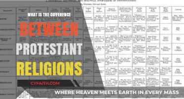 Exploring the Distinctions Among Protestant Faiths