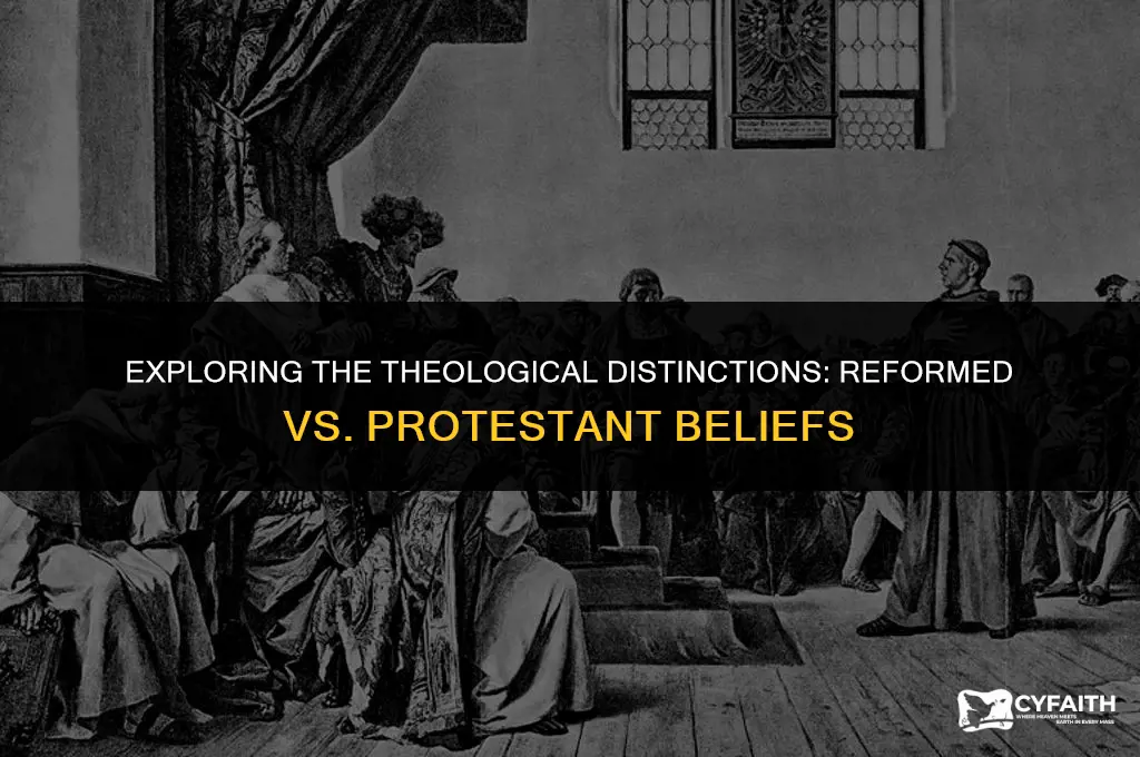 what is the difference between reformed and protestant