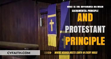 Exploring the Divide: Sacramental vs. Protestant Principles