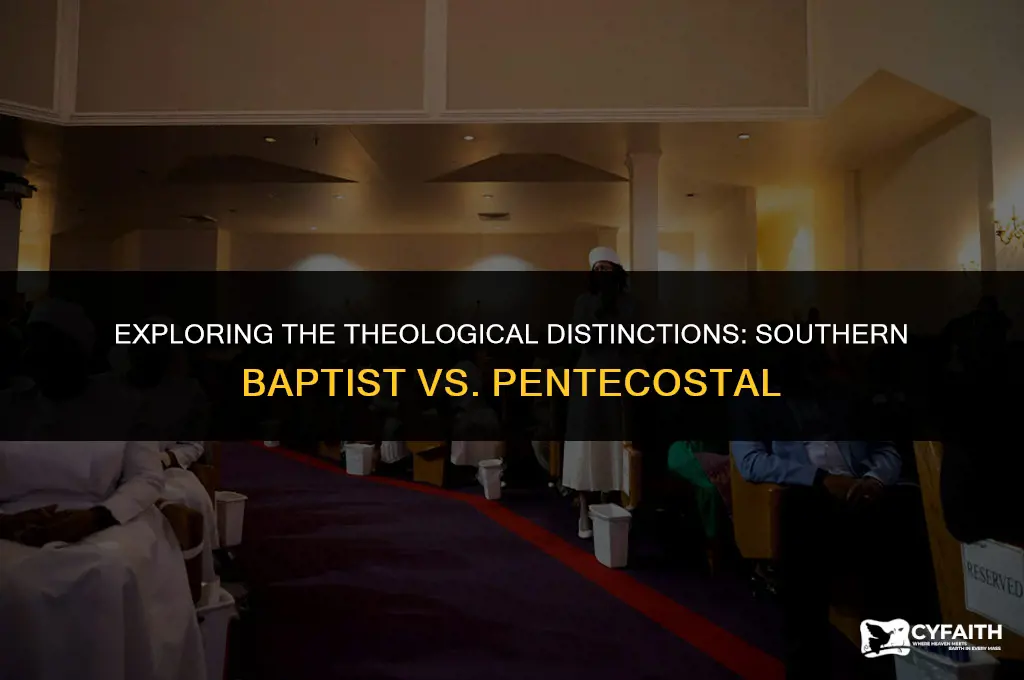 what is the difference between southern baptist and pentecostal