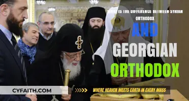 Syrian vs. Georgian Orthodox: Unraveling the Distinct Traditions and Beliefs