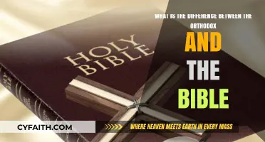 Orthodox vs. Bible: Understanding the Key Theological Differences