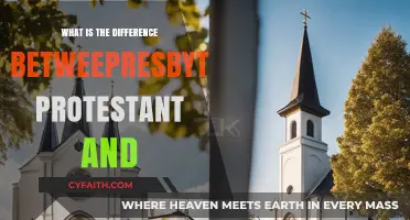 Exploring the Theological Distinctions Between Presbyterian and Protestant Faiths