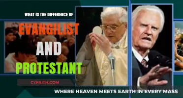 Exploring the Distinctions: Evangelist vs. Protestant Beliefs