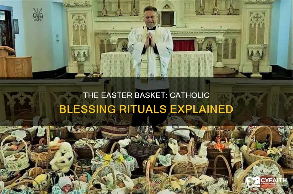 what is the easter basket blessing catholic