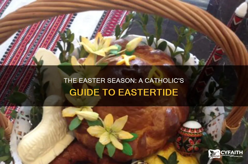 what is the easter season catholic