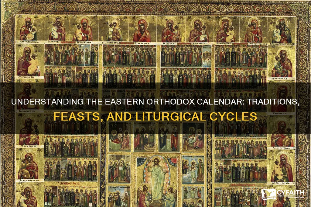 what is the eastern orthodox calendar