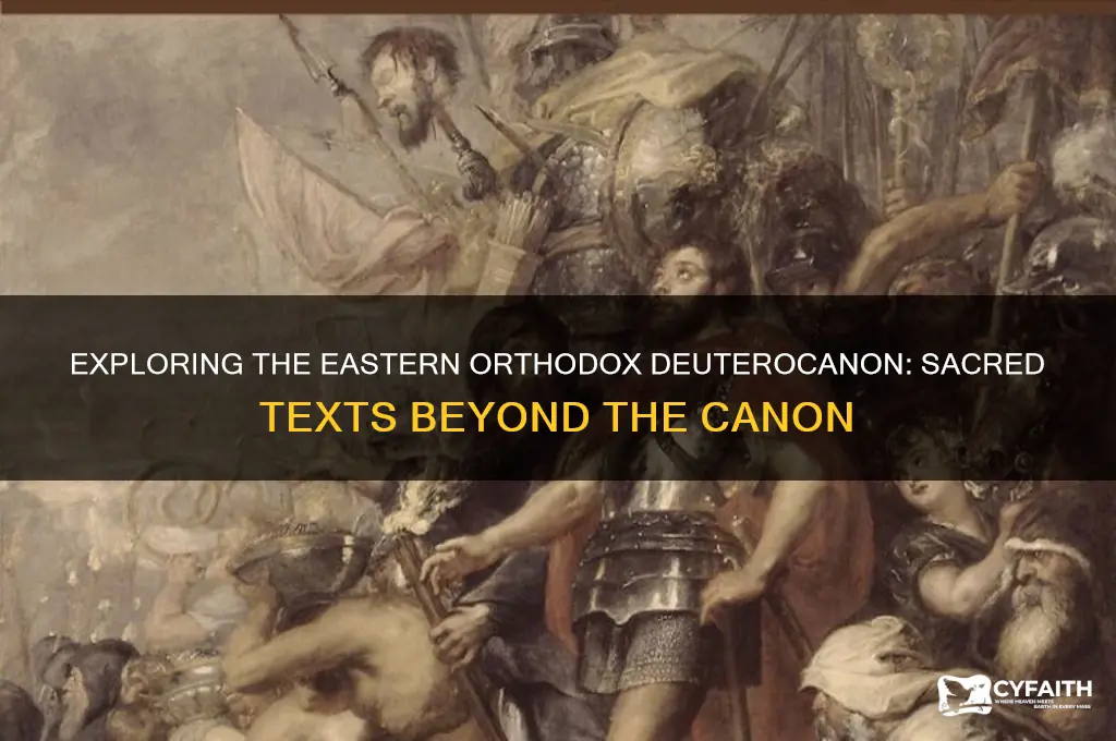 what is the eastern orthodox deuterocanon