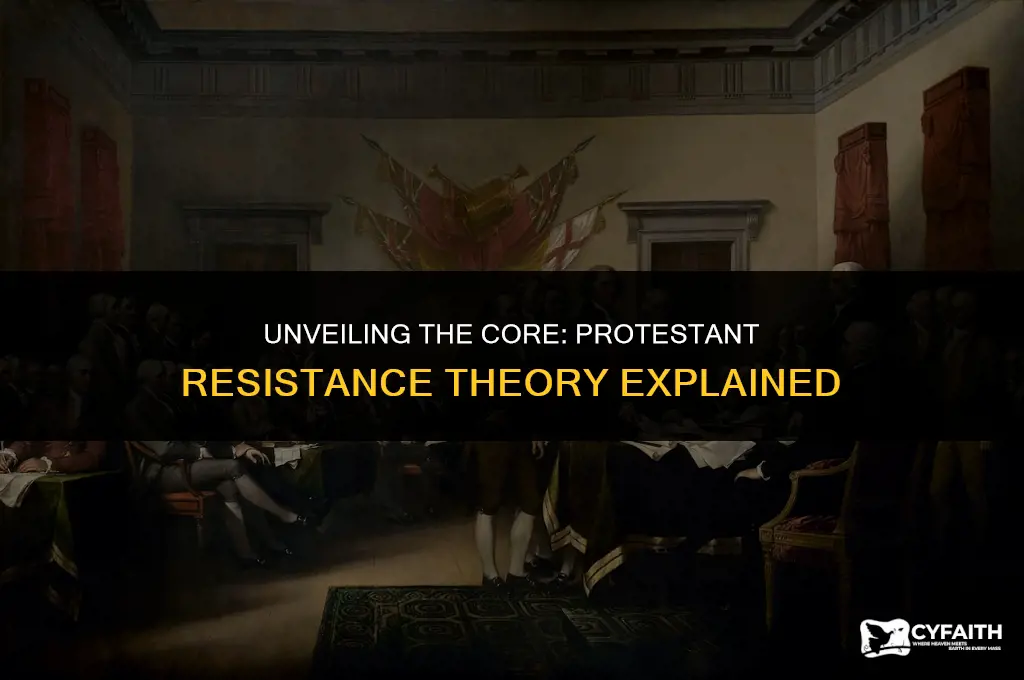 what is the essence of protestant resistance theory