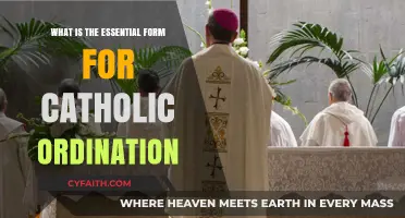 The Catholic Ordination: Essential Requirements and Traditions