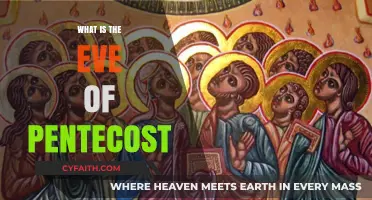 Unveiling the Significance of the Eve of Pentecost: A Spiritual Prelude
