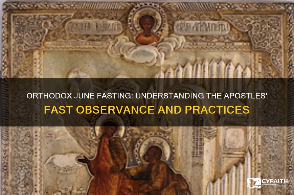 what is the fasting period in june for orthodox