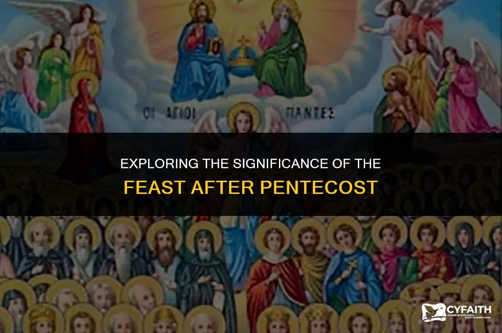 what is the feast after pentecost