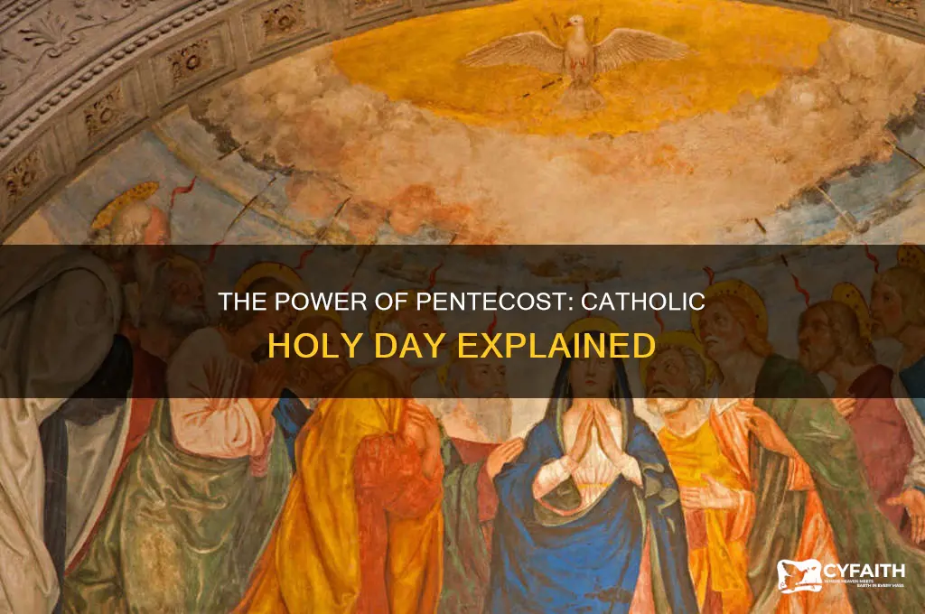 what is the feast of pentecost catholic