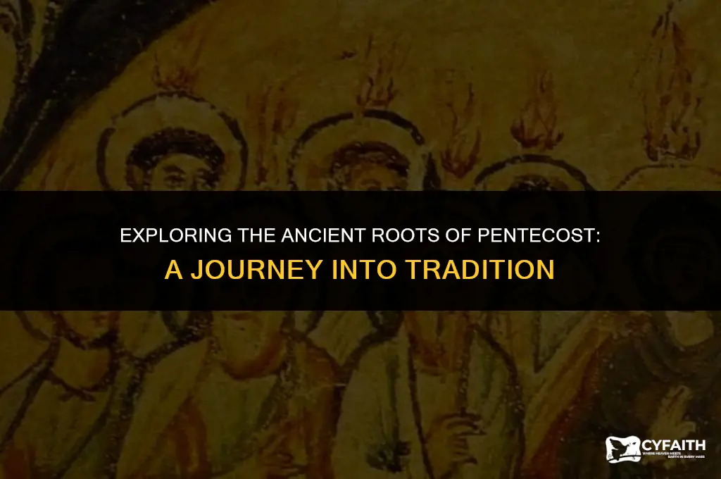 what is the feast of pentecost in old