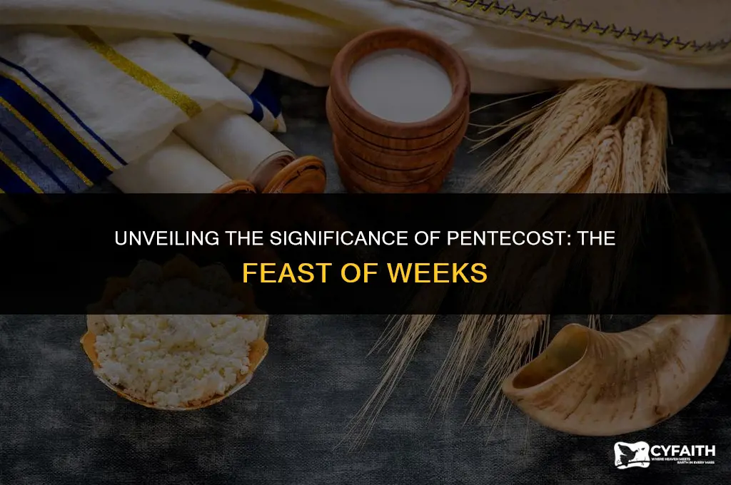 what is the feast of weeks pentecost